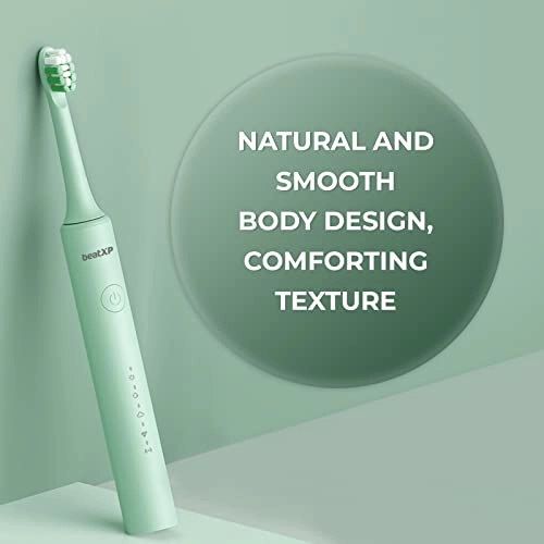Vibe Electric Toothbrush - 40000 strokes/min 2 Brush Heads 5 Cleaning Modes