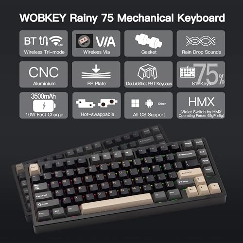 Rainy 75 - QWERTY Wired
