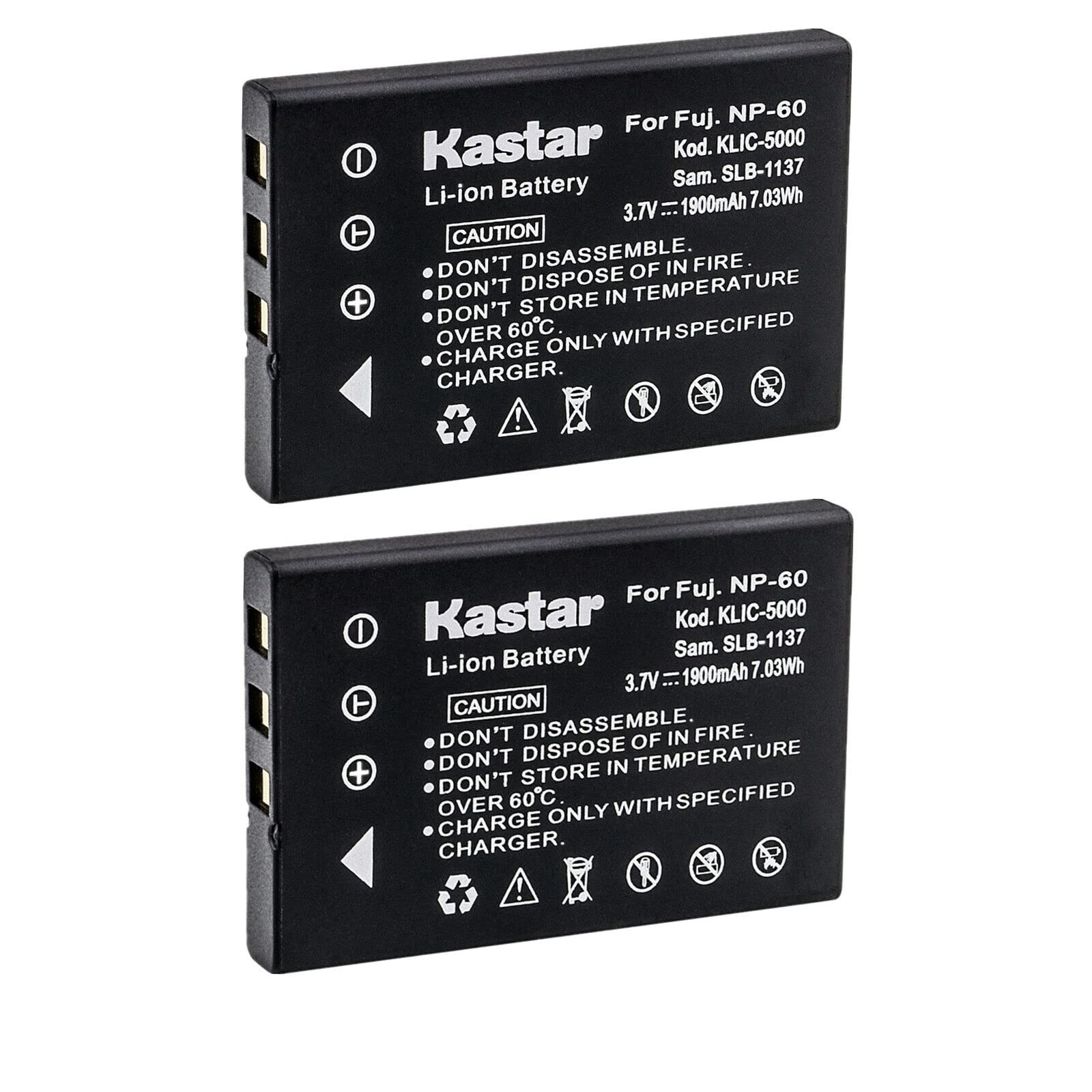 Kastar Battery Replacement - 1900mAh