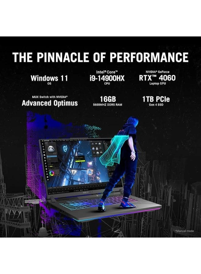 ROG Strix G16 G614JVR-I9161G - 16'' Core i9-14900HX 16GB DDR5 1 TB SSD