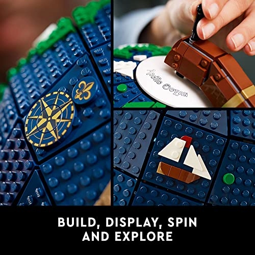 LEGO Ideas The Globe (21332) - Spinning Vintage Style