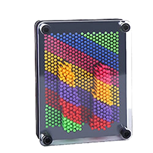 3D Pin Art Board - Rainbow Design Colorful