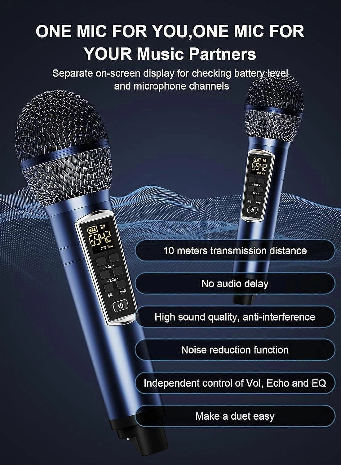 SD-306 - two wireless microphones