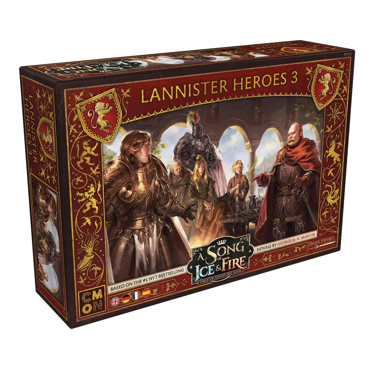 Asmodee A Song of Ice & Fire: Heroes of Haus Lennister III (German)