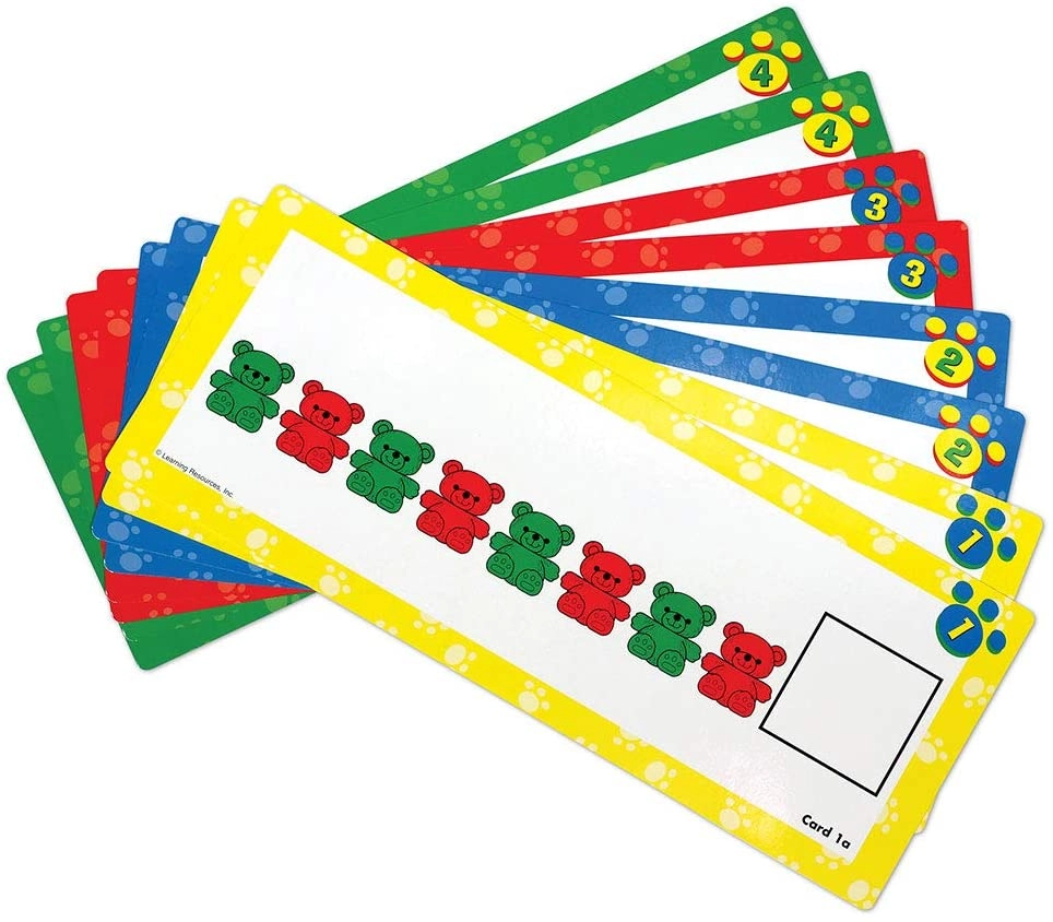 Compare Bears Pattern Cards - 3+ Years 16 piece(s)