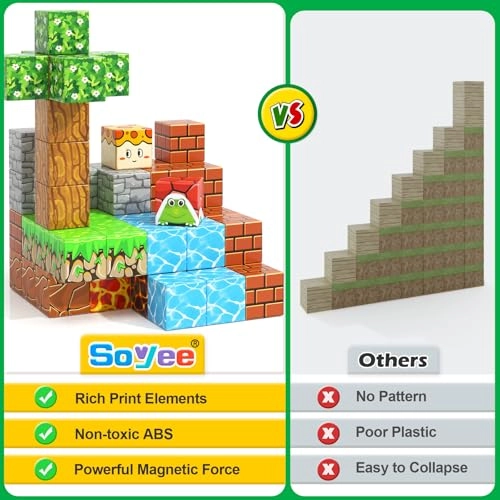 Magnetic Blocks - 100pcs