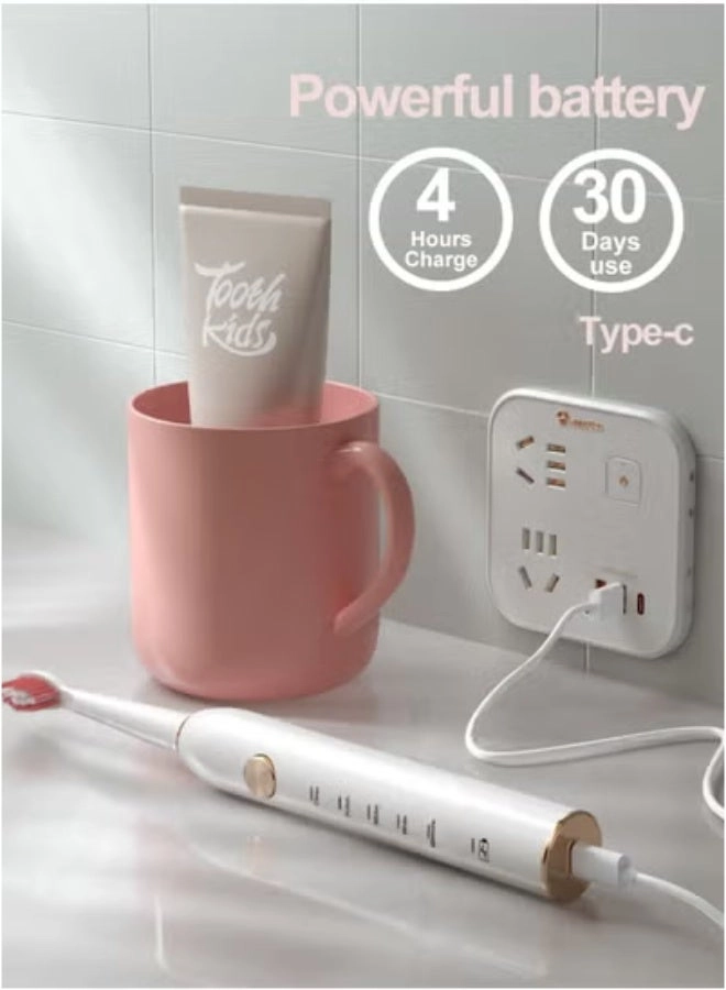 electric powerful toothbrush - 8 Brush Heads 31000 stroke/min