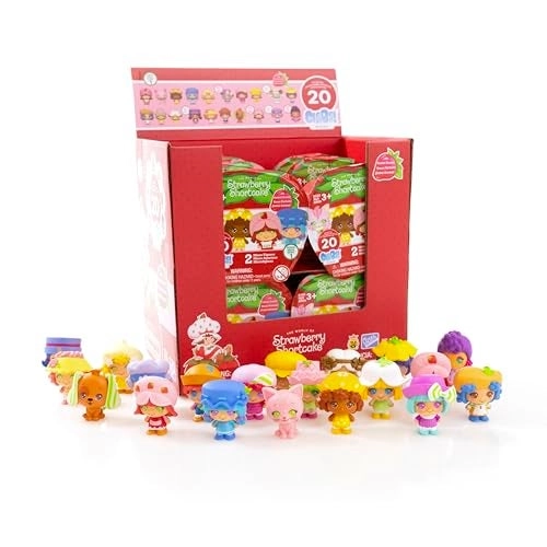 TLS Toy Strawberry Shortcake Micro Cheebee Blind Bag Figure - 1.5-inch Bundle