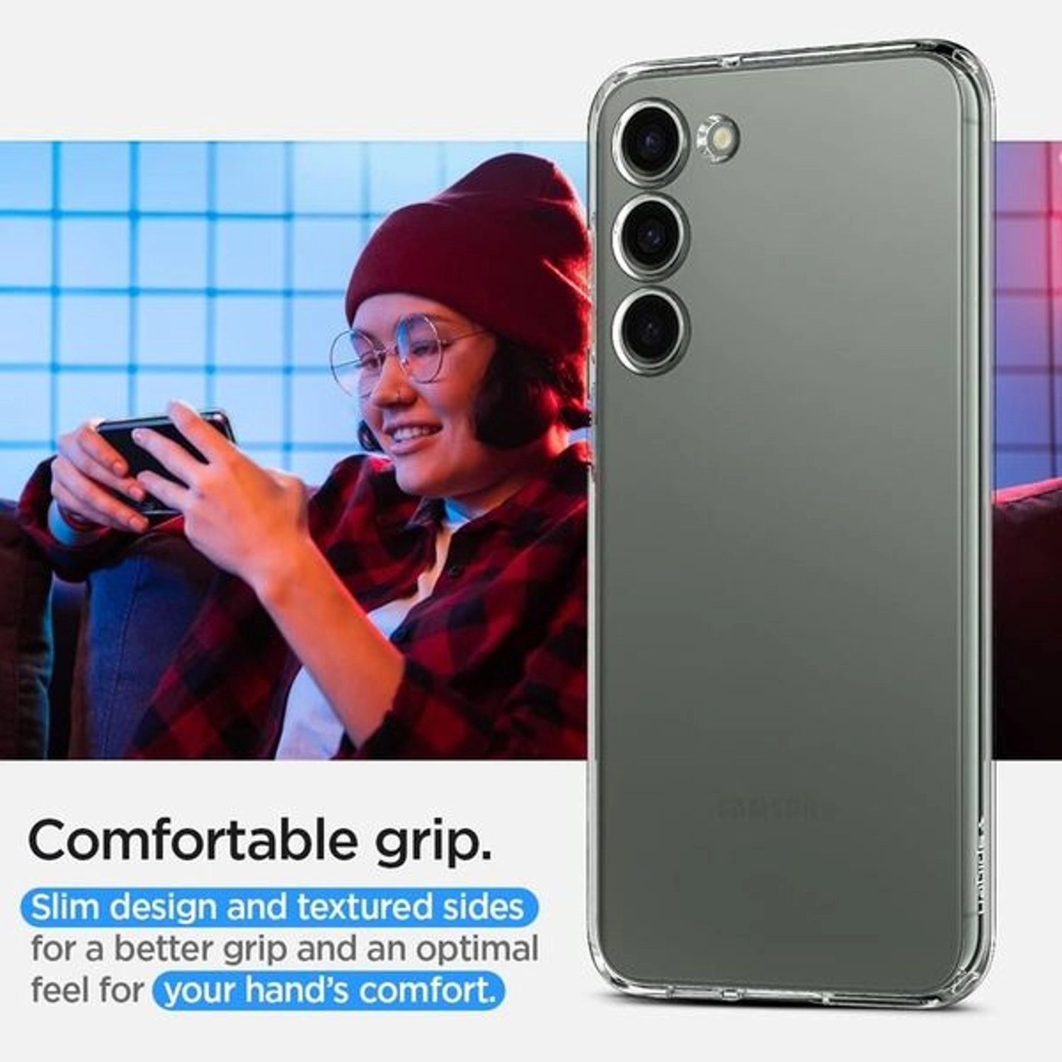 Clear Case for Galaxy S23 Plus