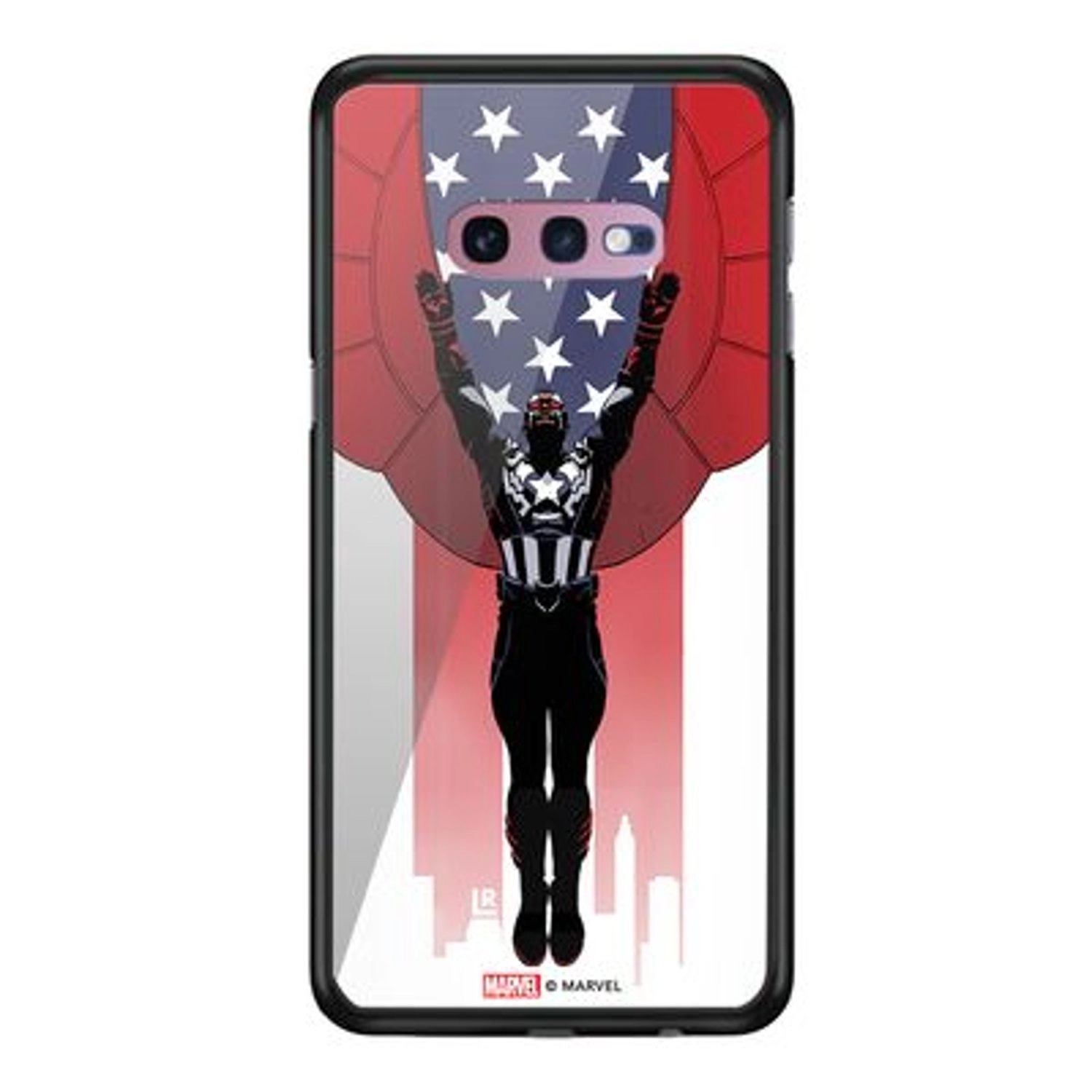 Captain'S Shield Cover Back Case for Galaxy S10e