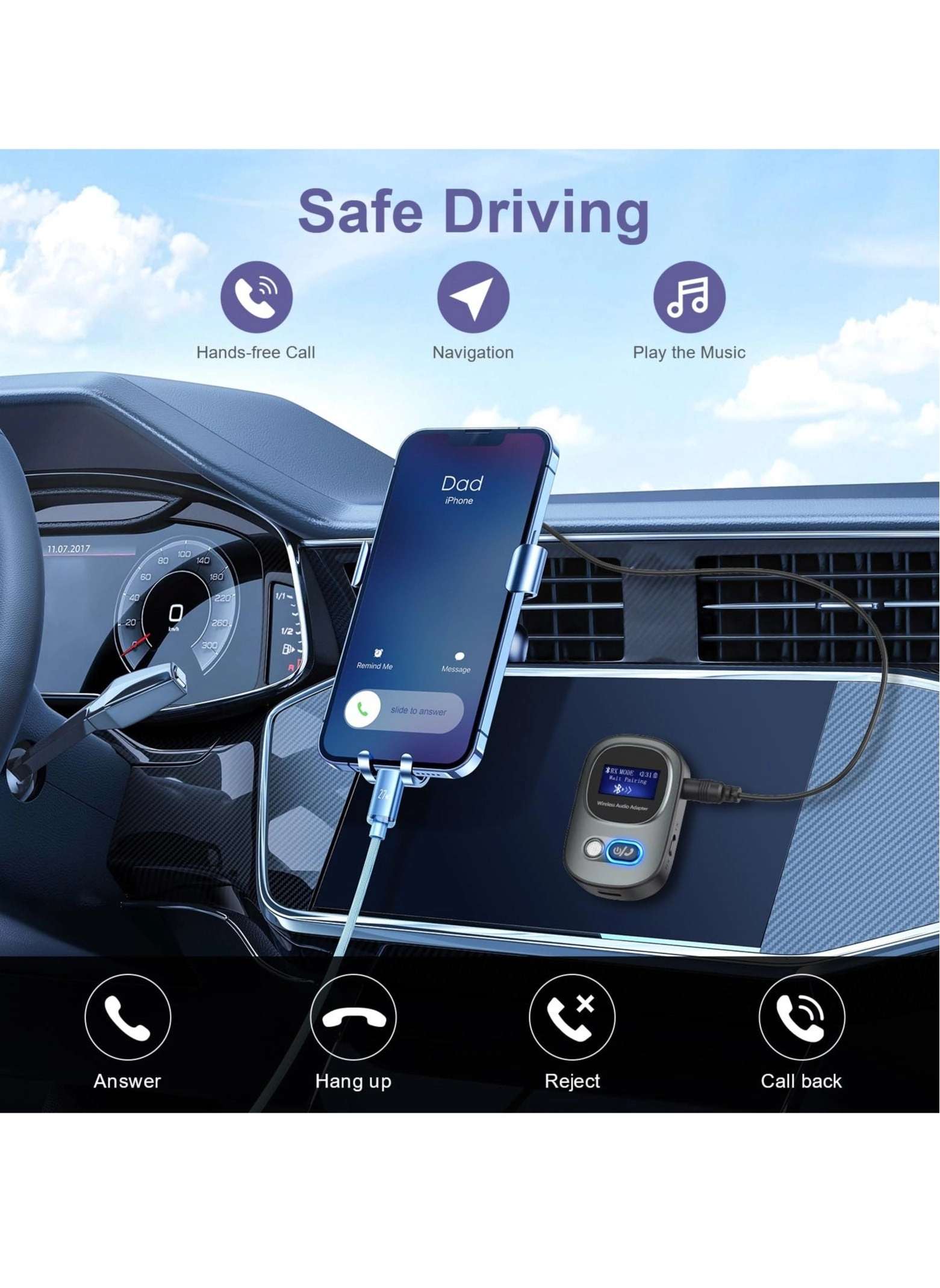 Bluetooth 5.3 Transmitter and Receiver 5.3