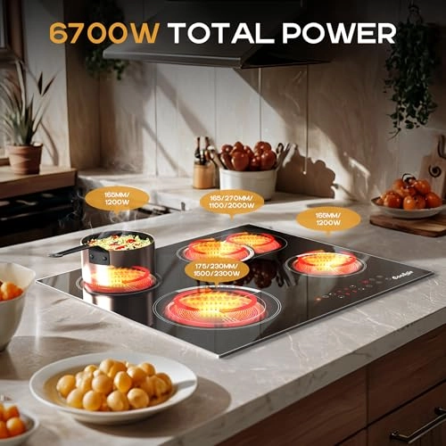 CSC-D46701-AL-BB Ceramic hob