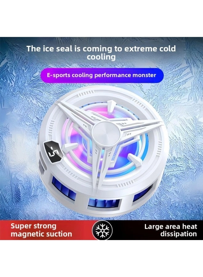 QY02 PRO - Refrigeration Semiconductor Magnetic Suction Back Clip Mobile Phone Radiator