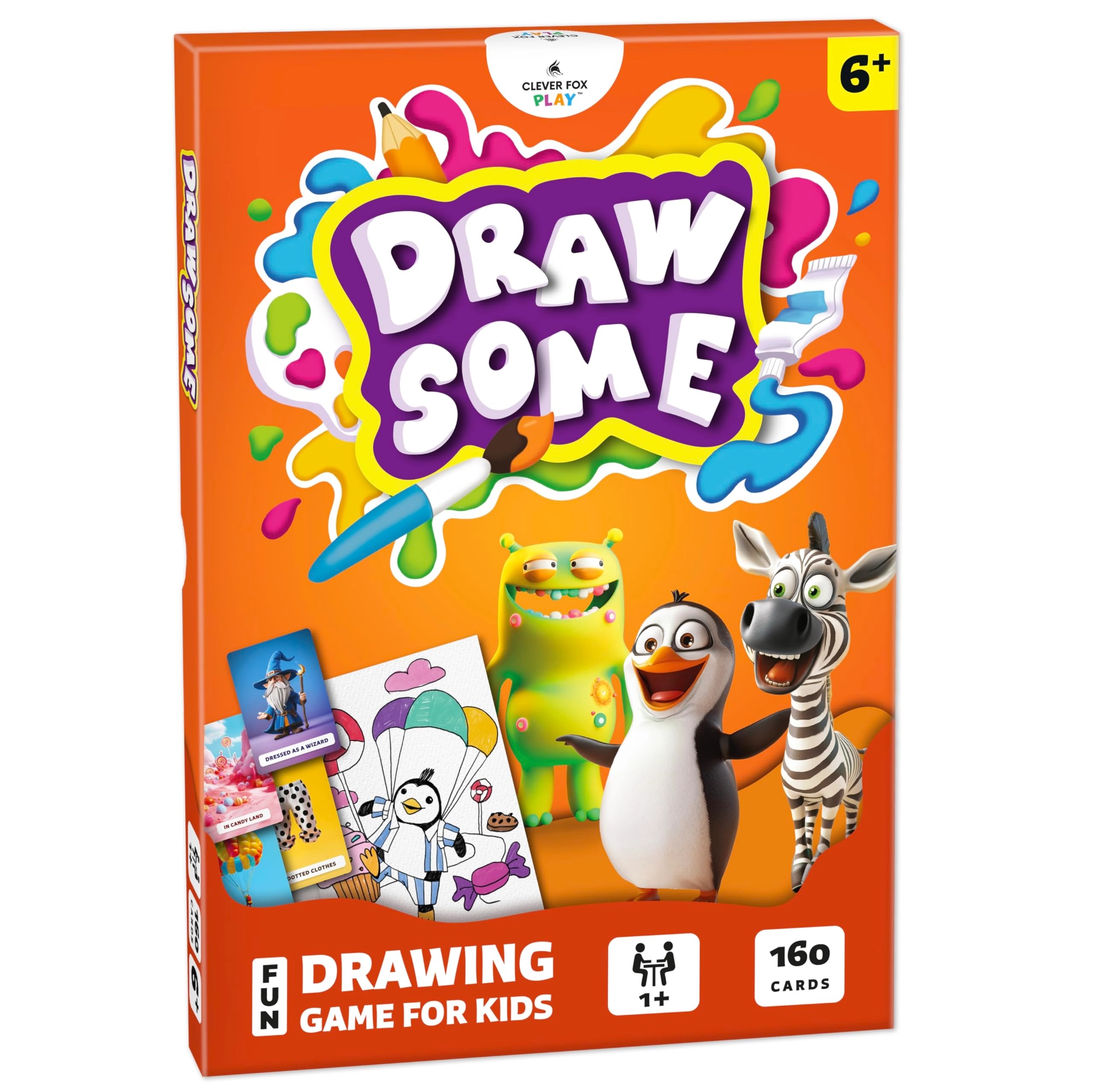 Clever Fox Play Drawsome - 160 pieces