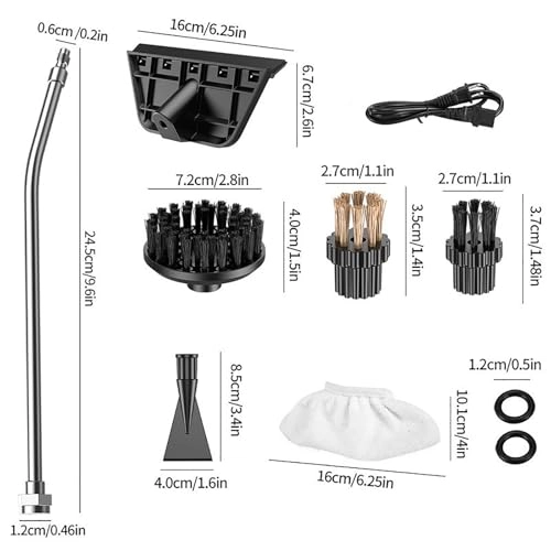 High-Pressure Steam Cleaner - 4.5 bar 1.2L