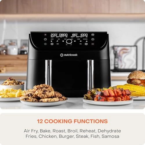 (Renewed) Air Fryer Duo 2 Flexzone XL