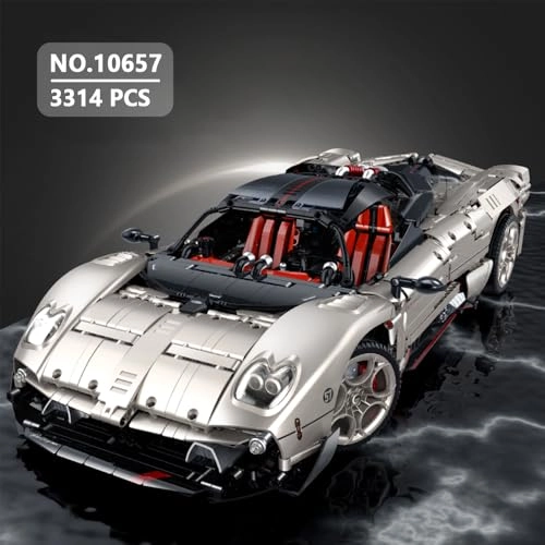 Supercar Building Blocks Set - 3314 Pieces 1:8 Scale