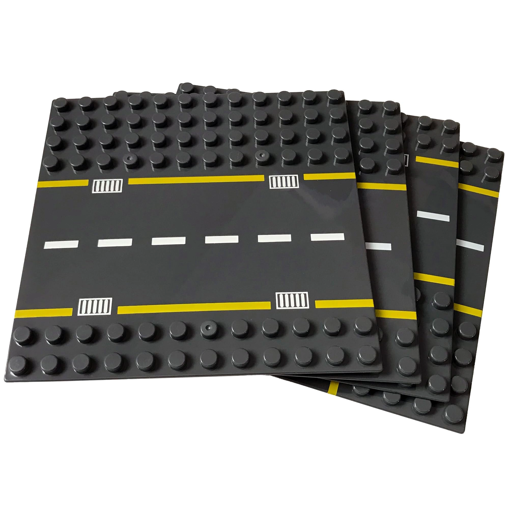 Large Building Block Base Plates - 4 pcs Building Blocks