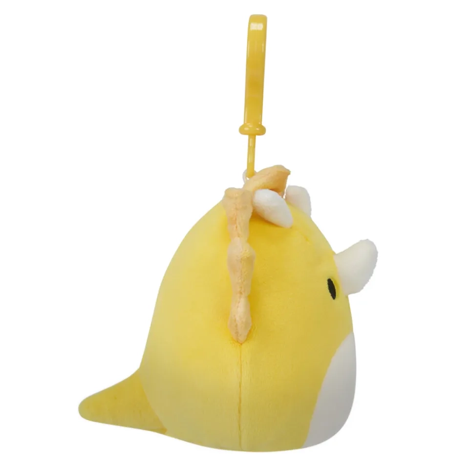 Triceratops Lancaster 11.43 cm Plush Clip-On