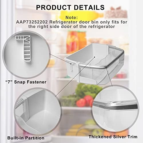 Refrigerator Door Shelf Bin - Fit for L-G Refrigerators