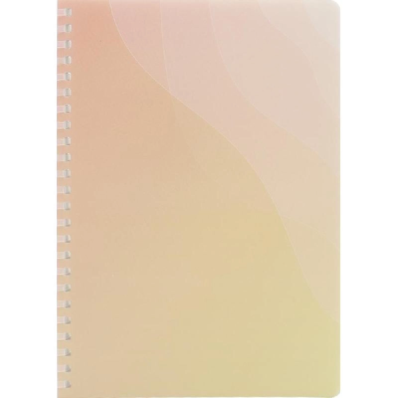 Notebook 19 X 26 cm Spiral - Grid 100 Sheets