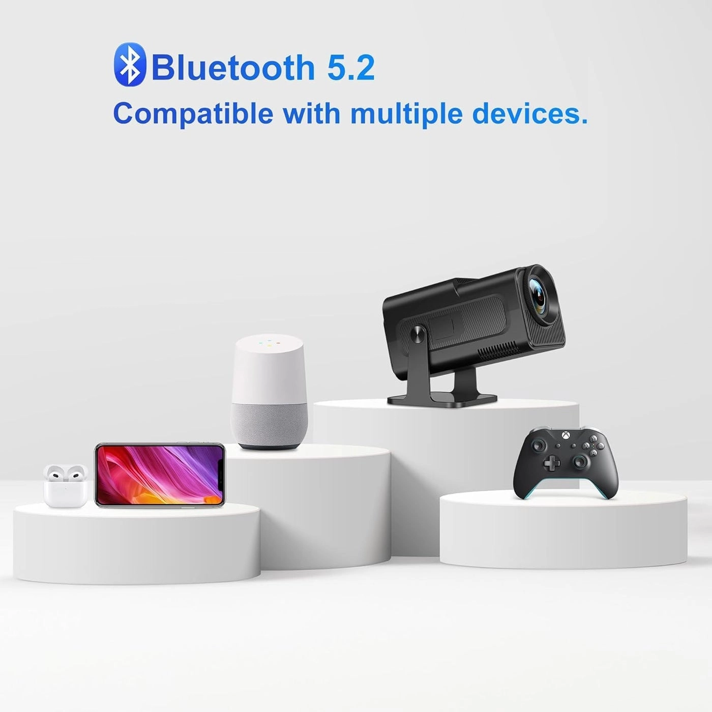 Mini Cinema Projector HY320 300 ANSI lumens