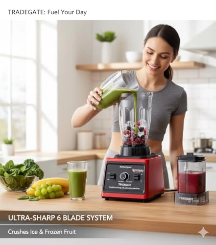 2-in-1 Blender & Grinder - 4500W