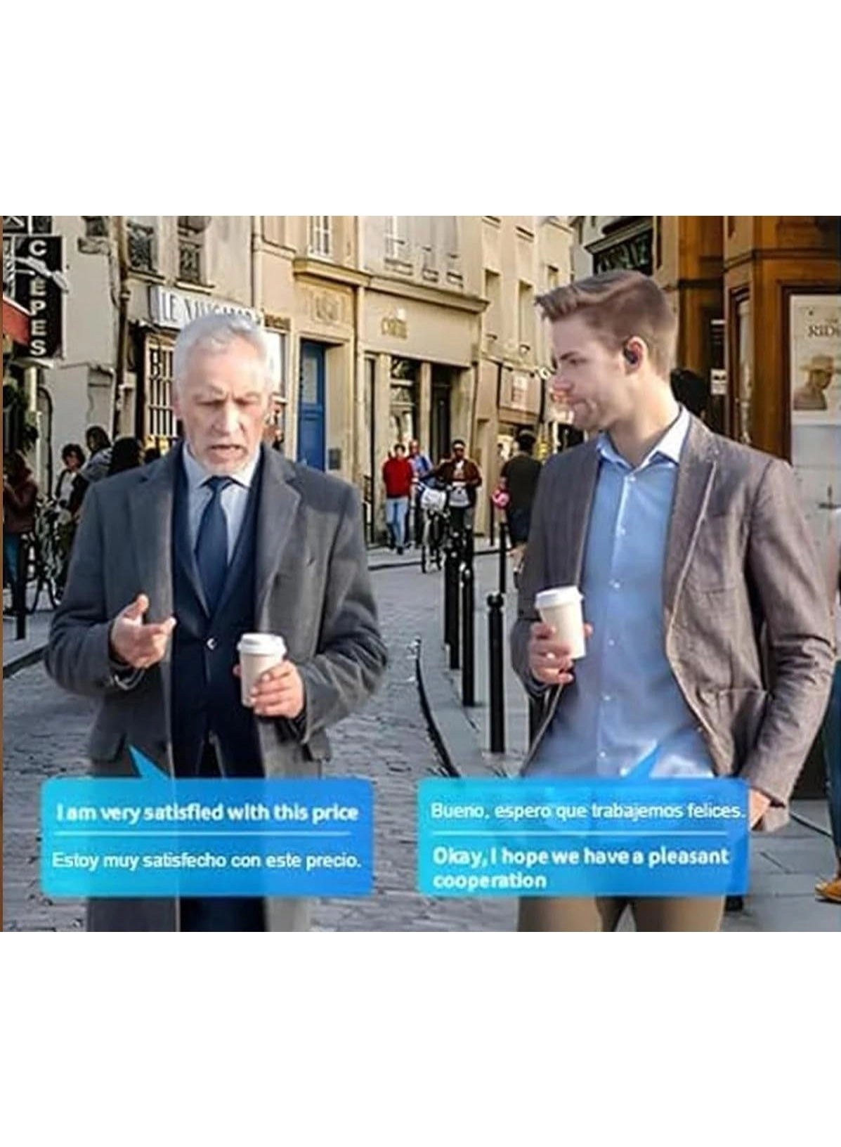 AI Dynamics Sonic OWS AI Translator - Wireless Earbud