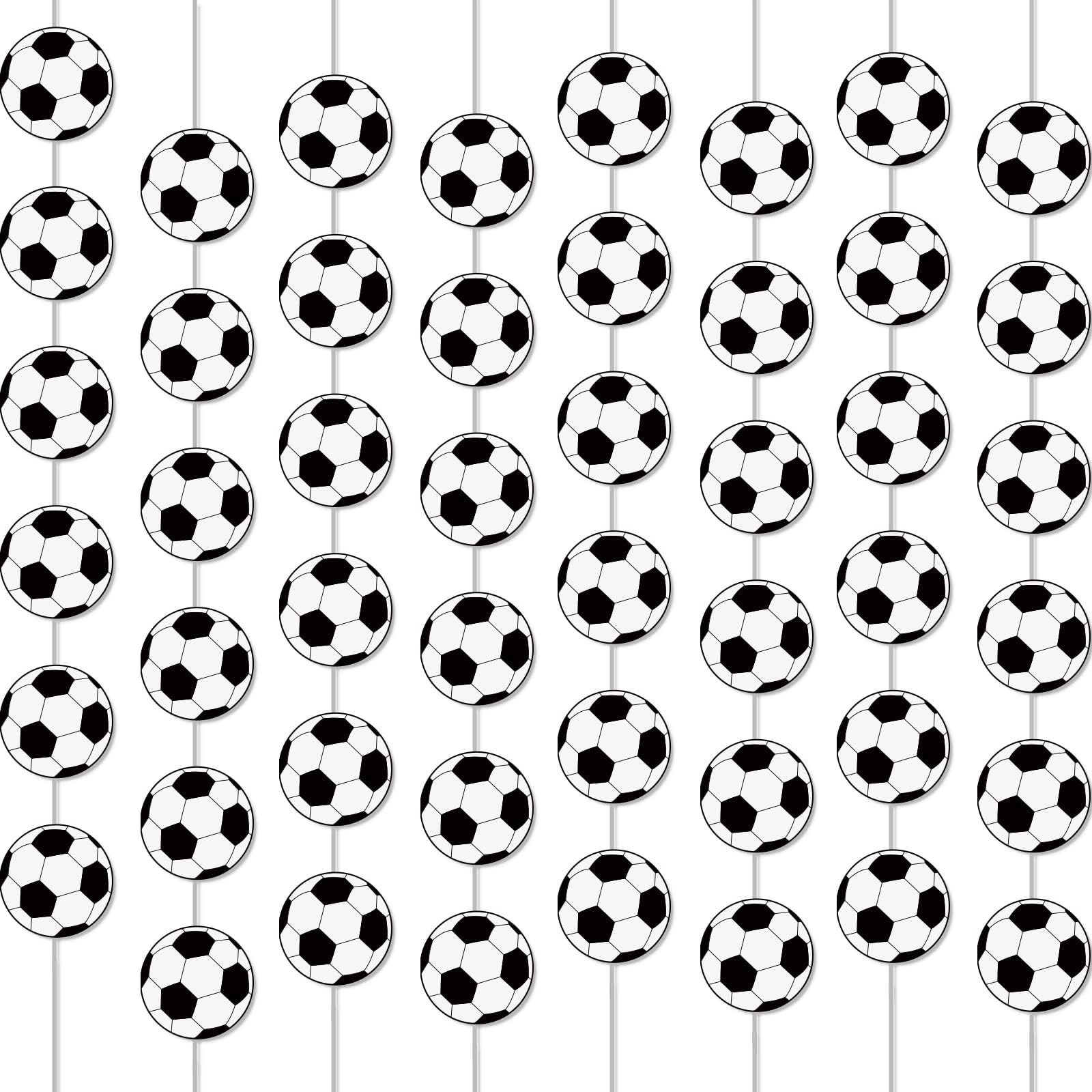 Soccer Garland - 8 Packs Birthday Party