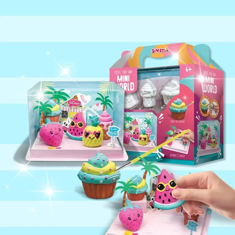 Create Your Own Mini Fruits World - 6+ years