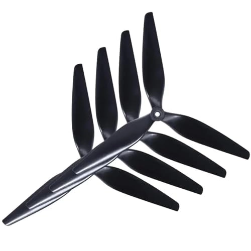 Propeller - 2 pairs 10X5X3 3 Blades Black