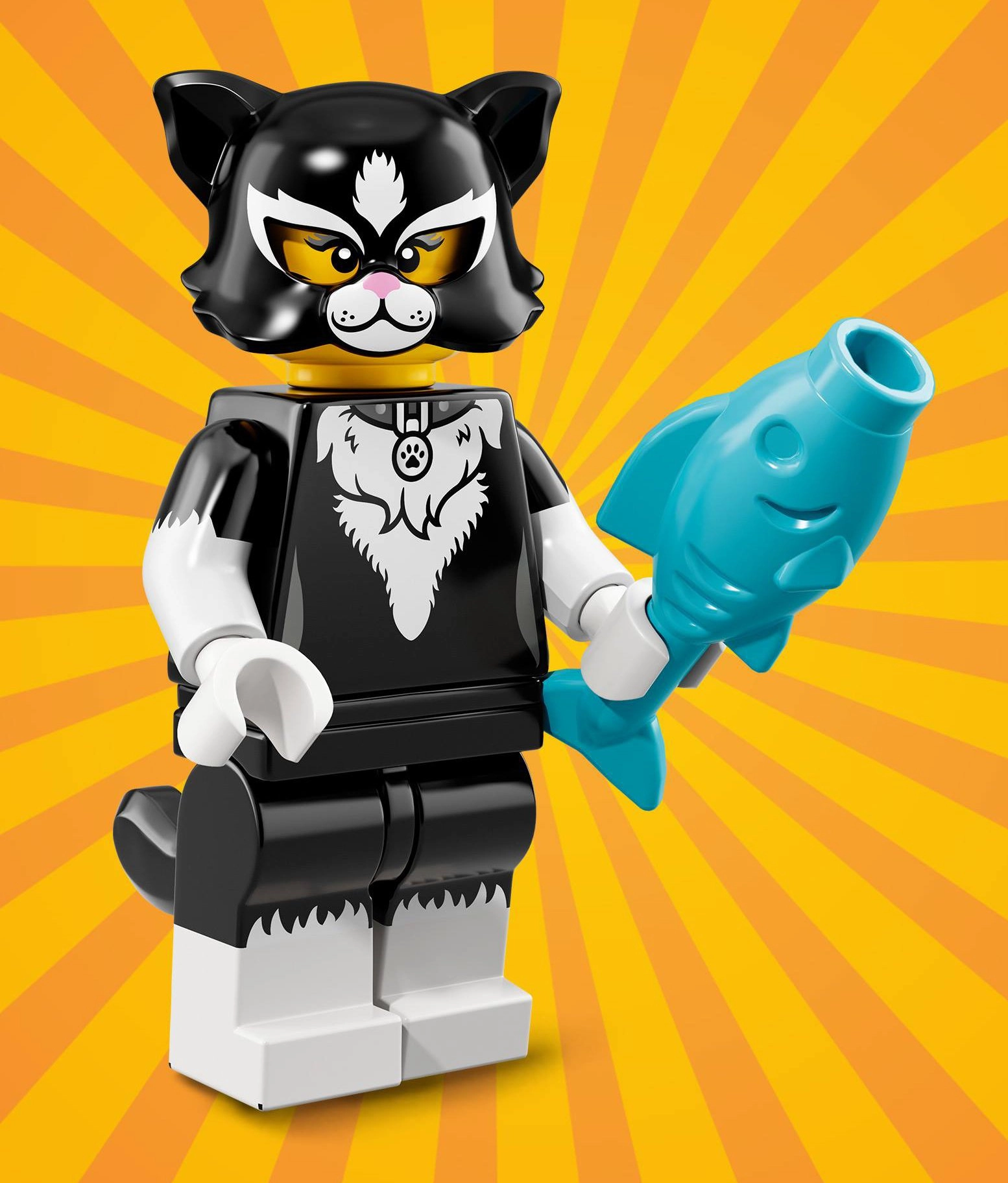 LEGO Series 18 CAT COSTUME GIRL Minifigure (71021) - Bagged