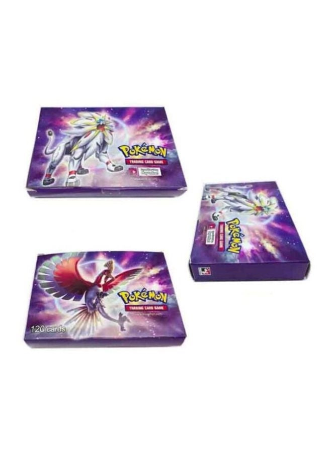 Pokemon Printed Card Game - English 120pcs