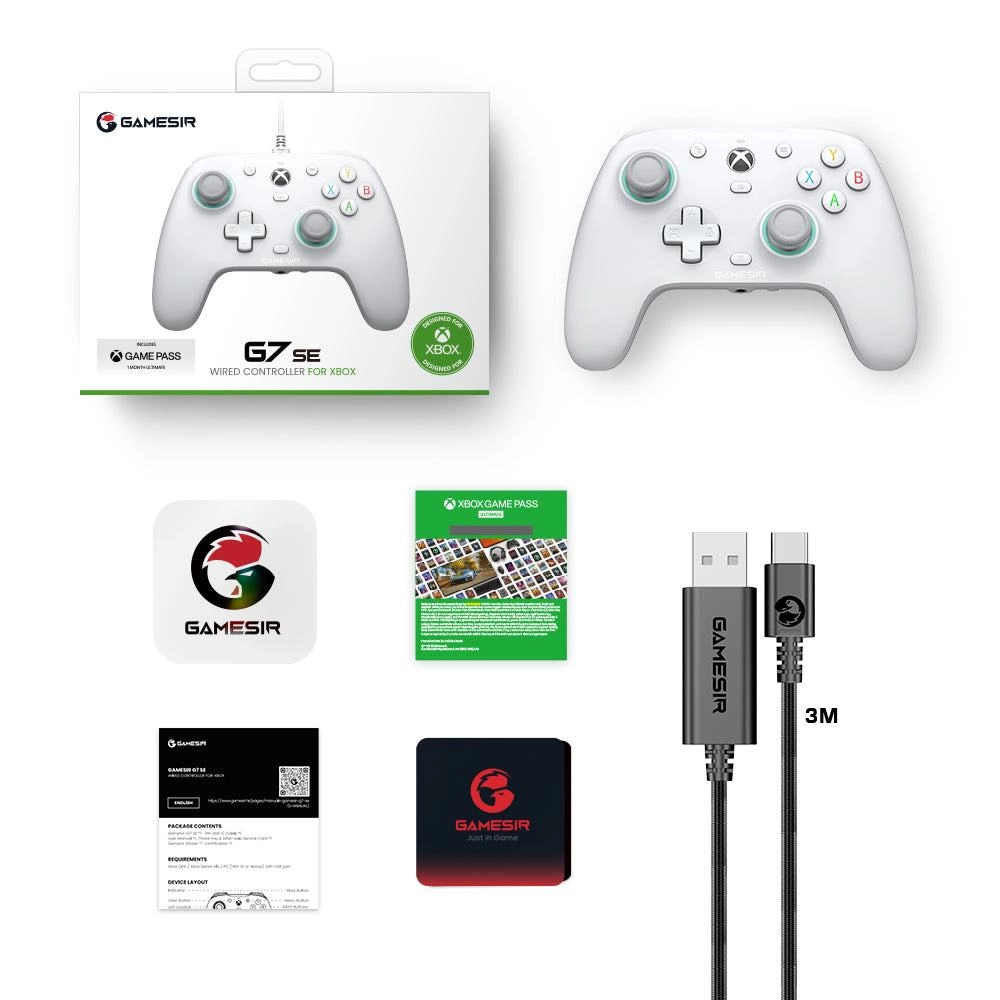 G7 Pro - white Xbox Series X|S & Xbox One PC Android