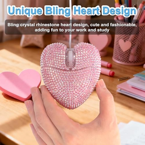 Wired Heart Mouse - USB