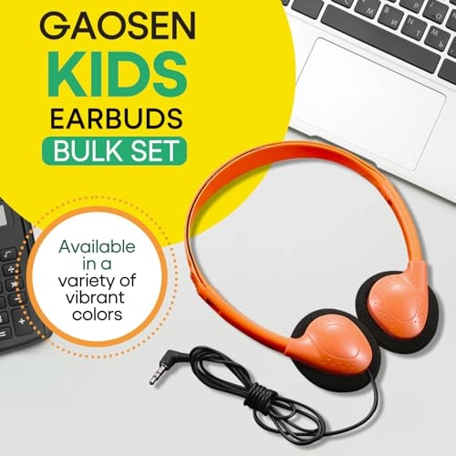 GS857 Wired Headphone 100 Pack