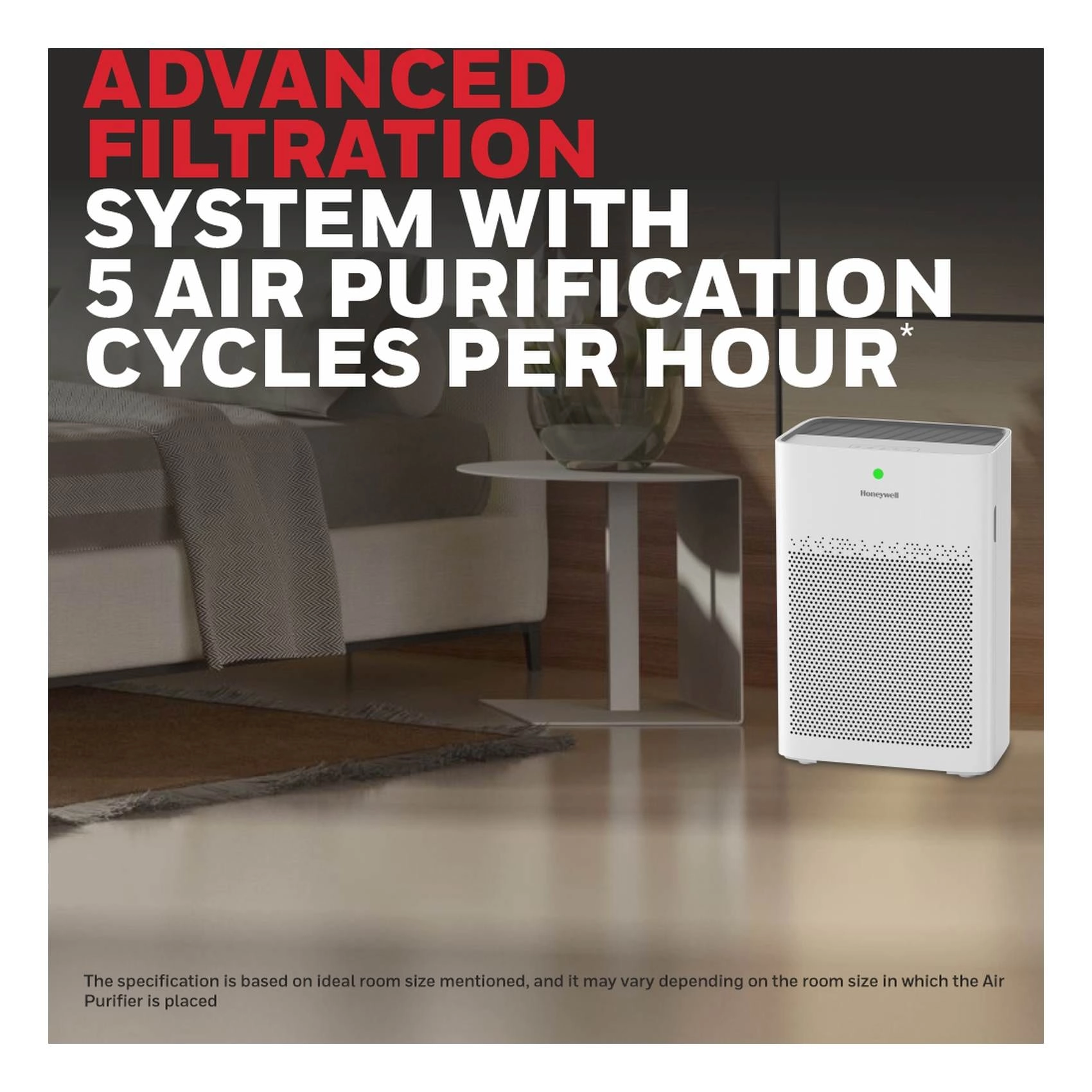 Air Touch P1 - 4 Stage Filtration 450 cubic metre per hour 64 square meter