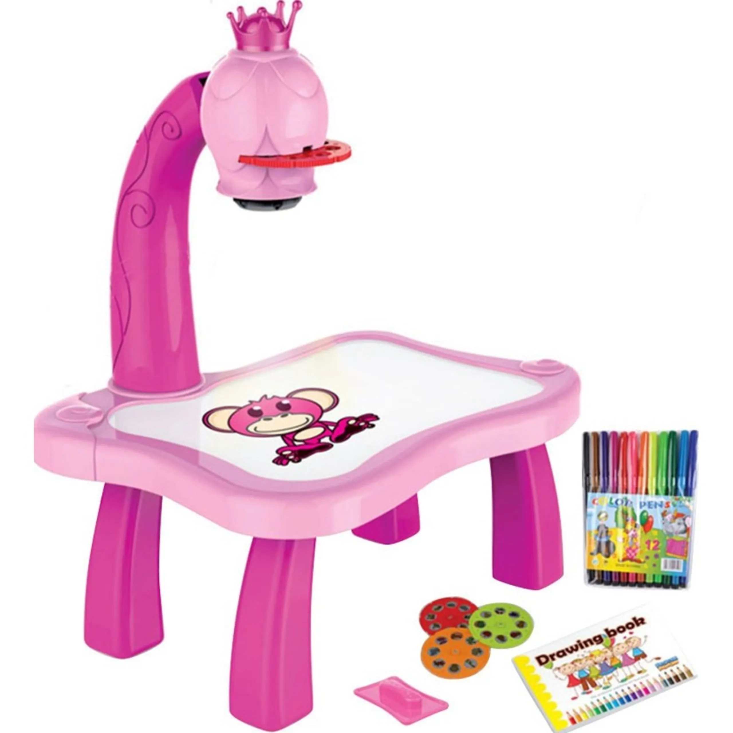 Kikibebe Projection Painting Machine Musical Toy - 3 years+