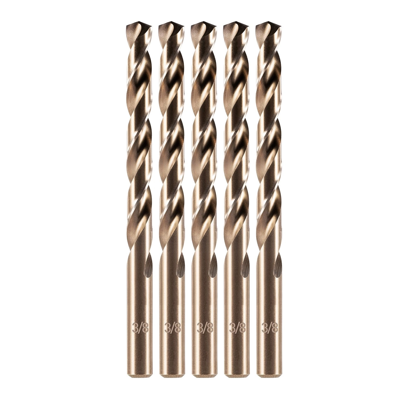 amoolo Cobalt Drill Bit - Cobalt 5Pcs 3/8"