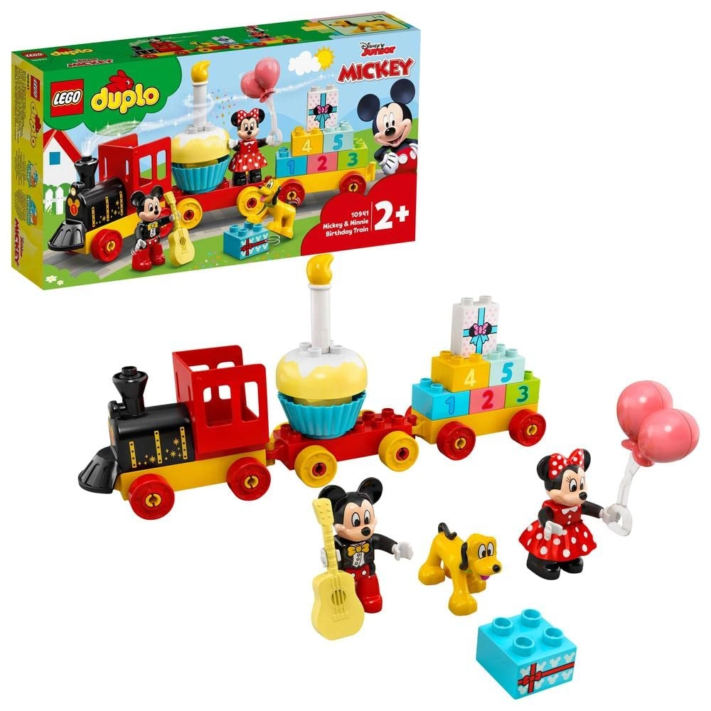 LEGO DUPLO Mickey & Minnie Birthday Train (10941) - Multi-color 2 Year Old