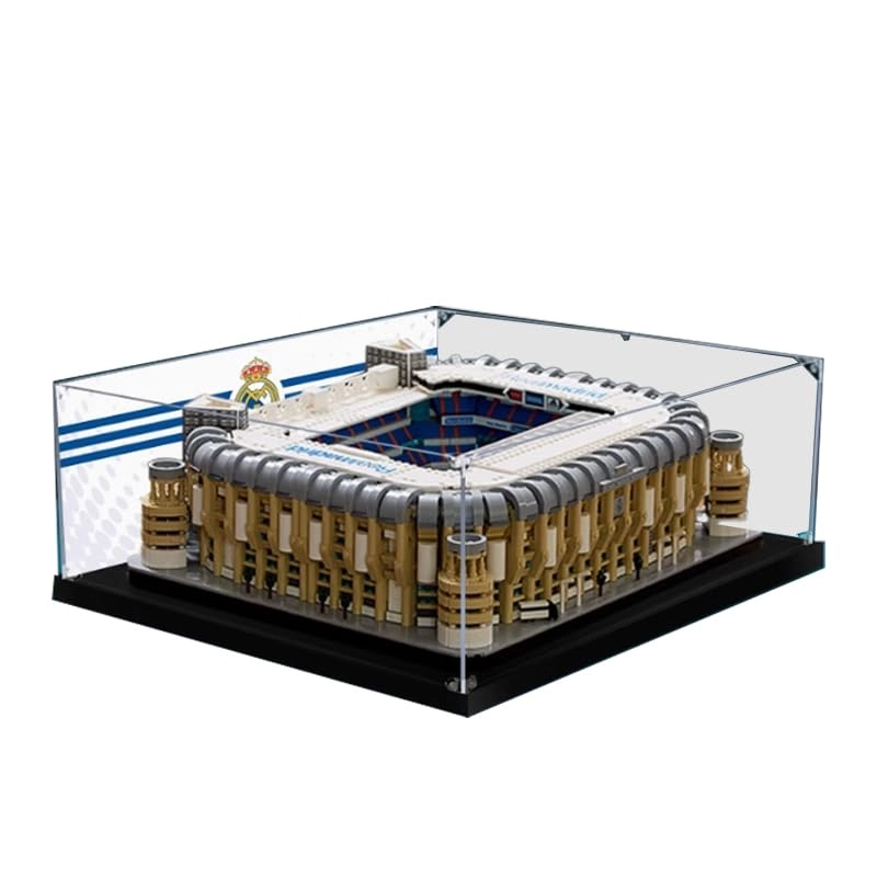 Real Madrid Clear Acrylic Display Case - Santiago Bernabéu Stadium