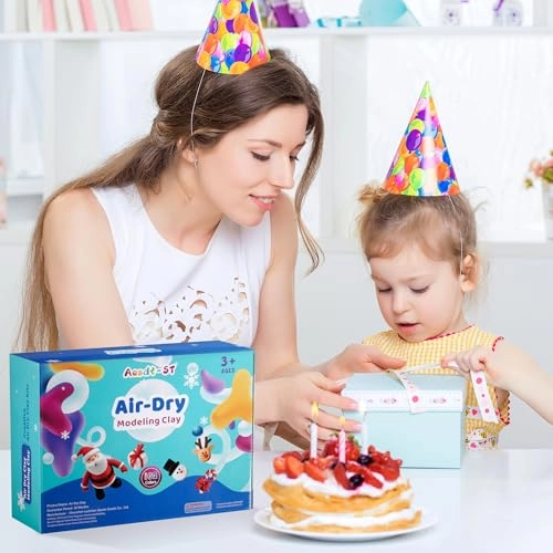 Air Dry Clay Kit 102 pcs.
