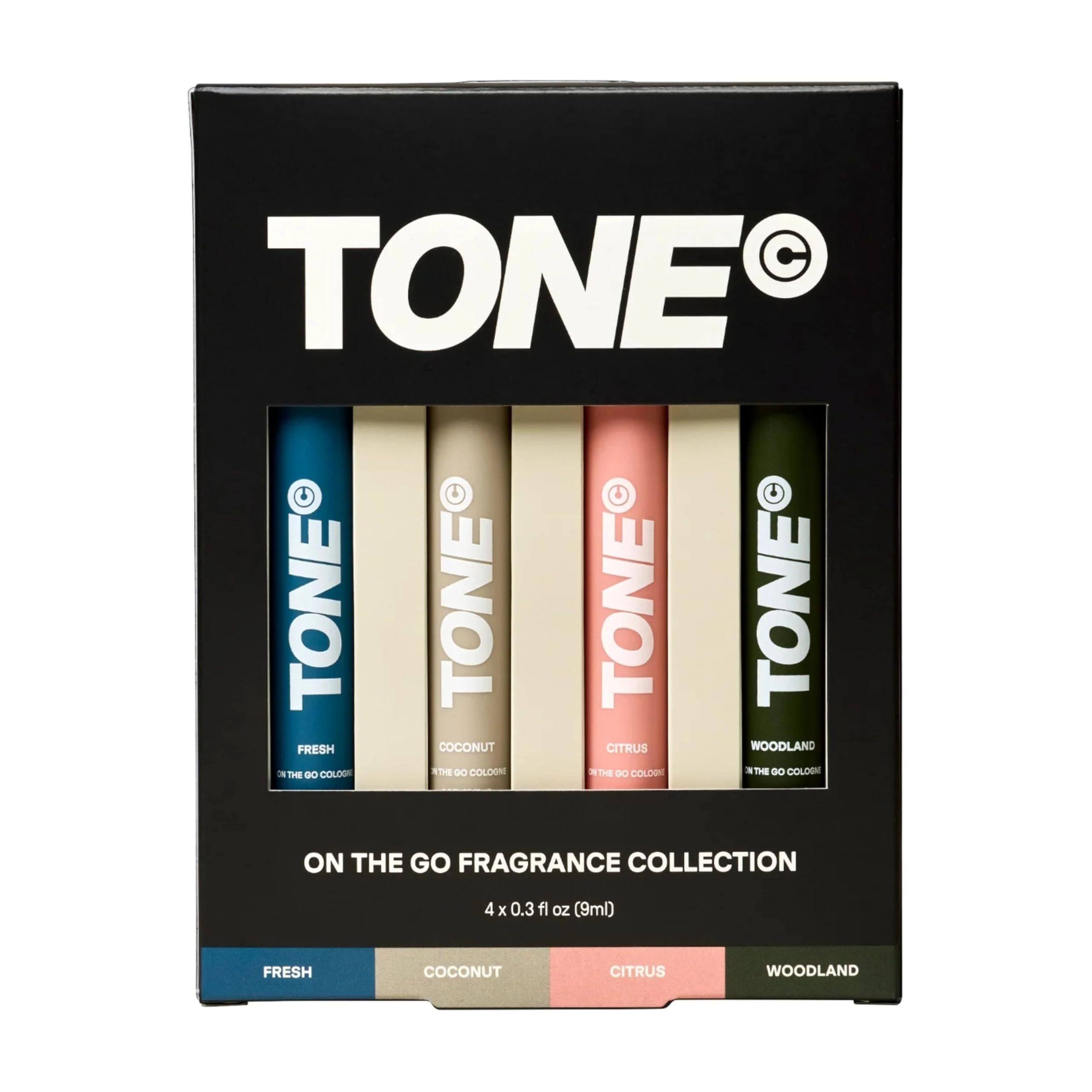 Tone On The Go Cologne & Body Mist - 0.3 Fl Oz Each