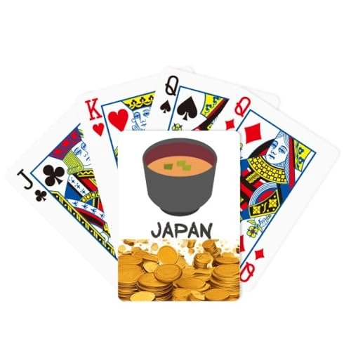 Traditional Japanese Tasty Miso Soup Playing Card - 52 Playing Cards 2 Jokers