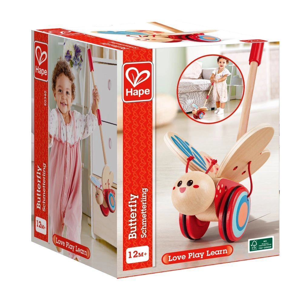 Dancing Butterflies - 12 Months Wooden
