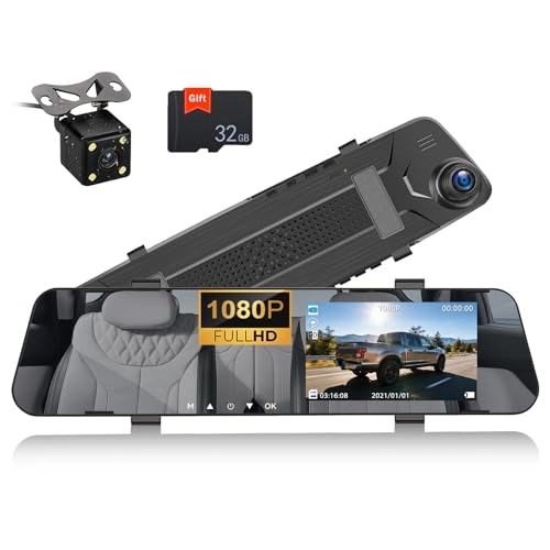 RM Mirror Dash Cam - 1080p