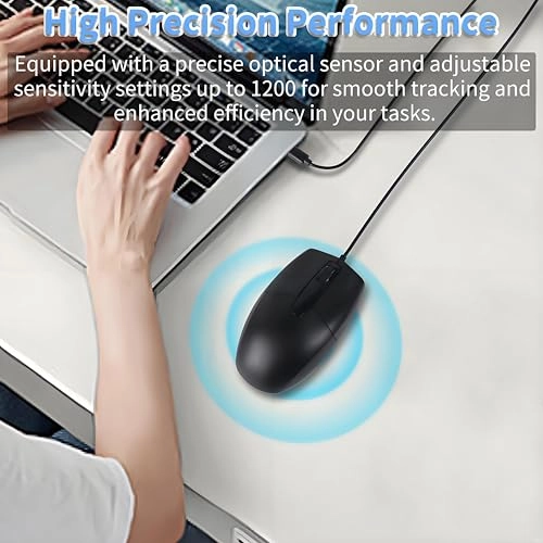 Type-C Wired Mouse - USB