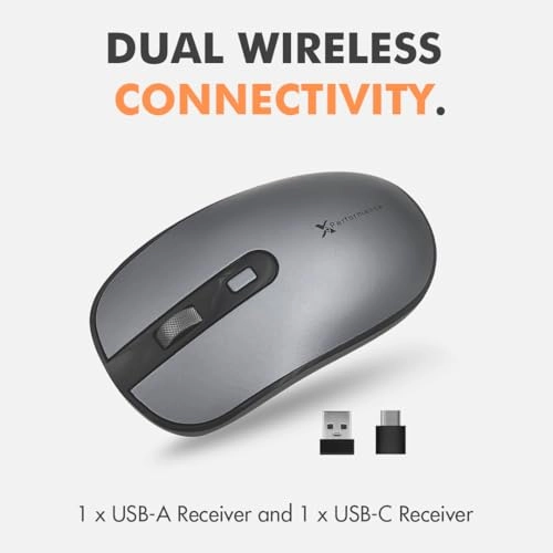 Dual USB C Wireless Mouse - Wireless