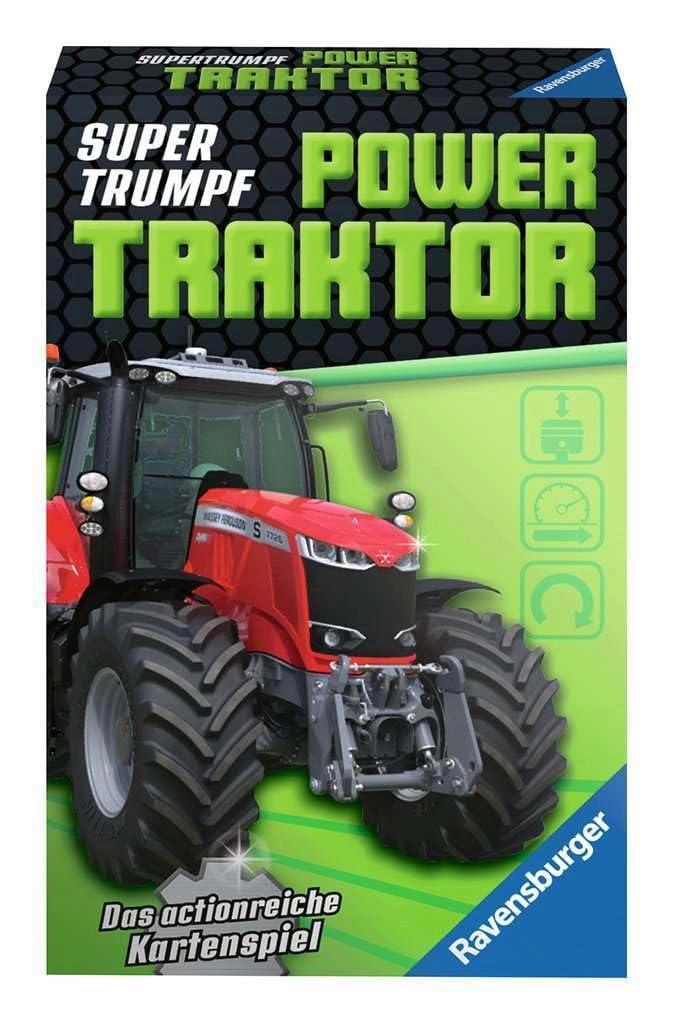 Ravensburger Super Trump Power Tractor - Card Game (German)