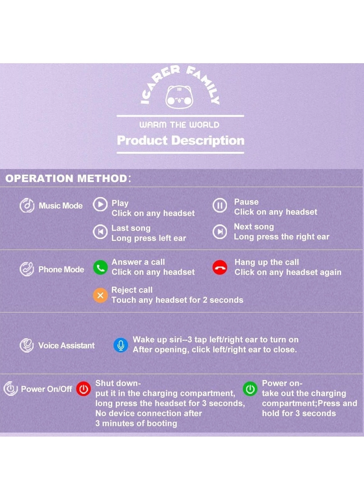 Lily Earbuds Wireless Earbud